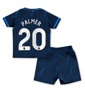 Chelsea Cole Palmer #20 Udebanesæt Børn 2023-24 Kort ærmer (+ korte bukser)